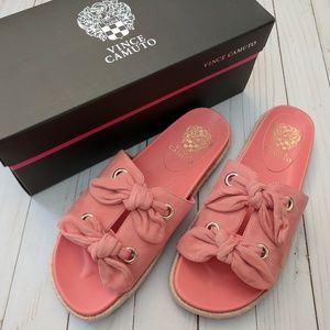 Vince Camuto | Jazzan suede slide sandals 9 NWT